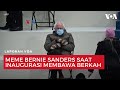 Meme Bernie Sanders saat Inaugurasi Membawa Berkah