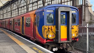 Full journey between Vauxhall and Earlsfield on SWR class 455/7