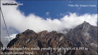 Mount Machhapuchchhre and Mount Annapurna