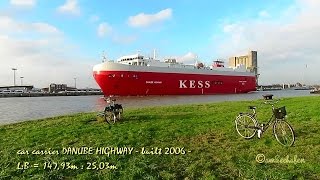 DANUBE HIGHWAY C6VH4 IMO 9316309 Emden Germany car carrier Autotransporter