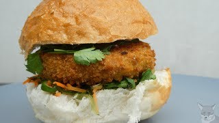 Mister Kitchen's V-Burger Thaise Curry - op een broodje