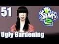 The Sims 2: Ugly Sim Gardening Challenge - Ep. 51 - Ghost Painter