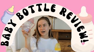 Best Baby Bottle Review - Pigeon, Nuk, Tommy Tippee, Medela, Phillips, BBox, Cherub Baby