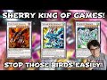 Yu-Gi-Oh! Duel Links || KING OF GAMES WITH THE REAL SHERRY DECK! SHUFFLE THE BIRDS BACK TO THE DECK!