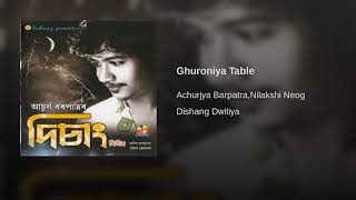 Ghuroniya table t. By achurjya borpatra.. 2015