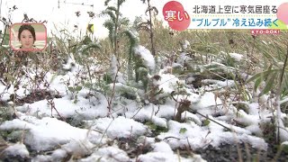 峠は雪　斜里岳では「初冠雪」　６日朝の北海道の最低気温は0.3度　７日は今季初の氷点下予想