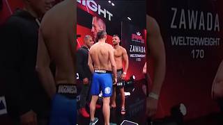 Magomed Magomedkerimov vs David Zawada #shorts  #fight #mma
