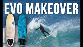 Firewire Tomo Makeover: DIY Surfboard Painting #surfboardpainting  #surfboardart