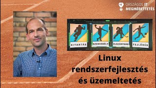 V. Országos IT Megmérettetés - Linux rendszerfejlesztés és üzemeltetés