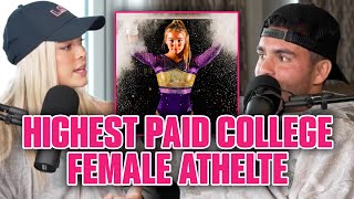 LIVVY DUNNE IS THE HIGHEST PAID FEMALE COLLEGE ATHLETE!