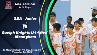 2024.11.24a (U11) GBA-Junior vs. Guelph Knights U11 Red - Monagham (OBL)