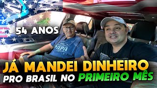 REGINALDO 54 ANOS - COMO ELE ESTÁ DEPOIS DE 3 MESES DE AMÉRICA? TRABALHANDO DE DELIVERY NOS EUA