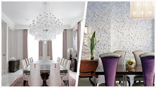 75 Contemporary Marble Floor Dining Room Design Ideas You'll Love 🪴