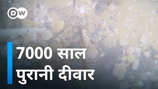 समुद्र में मिली सात हजार साल पुरानी दीवार के राज [Wall reveals ancient battle against rising seas]