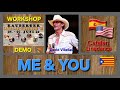 ME & YOU ❤️ Linedance Catalan Style (Workshop Demo) with David Villellas / Rauberger Weekend #dance 