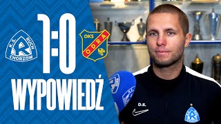 Trener Dawid Szulczek po sparingu Ruch Chorzów 1-0 Odra Opole (07.02.2025)