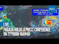 LIVE: PAGASA holds a press conference on Typhoon Mawar