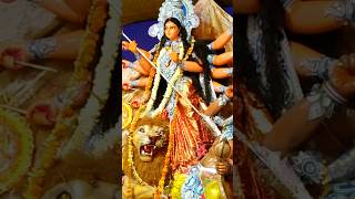 basanti Durga Murti complete finishing | Durga Murti making   | #shorts#art #localart#clay #murti