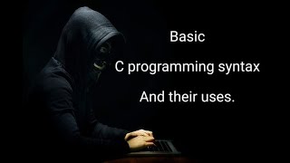 Basic C programming syntax and uses Bangla Tutorial.