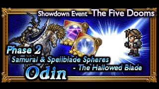 FFRK Odin Ultimate + (The 5 Dooms)