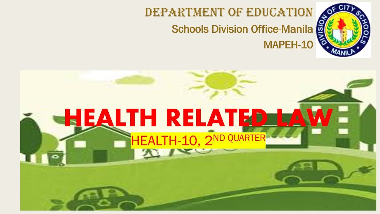 MAPEH 10 - HEALTH 10 QUARTER 2 LESSON - YouTube