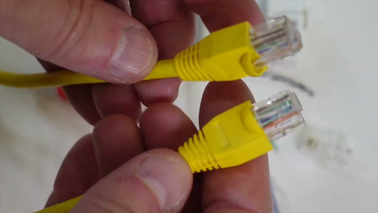 Ethernet Cable Termination: T568A Vs. T568B Pinouts Decoded - YouTube