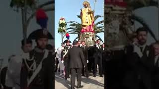 #shortsviral Bari, festa di san Nicola✅ la processione a mare della Statua #viralvideo #vlog #shorts