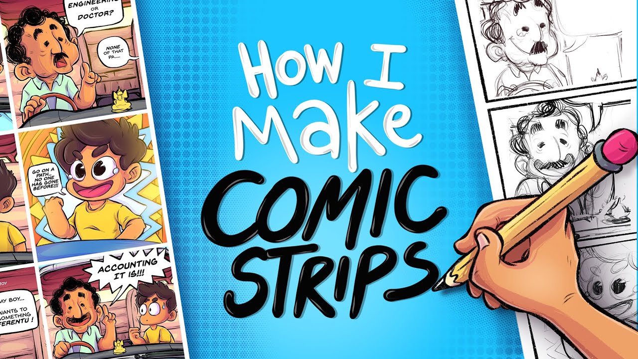 How I Make My Comic Strips Youtube