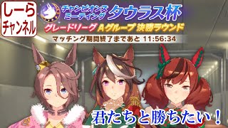 【ウマ娘】タウラス杯グレードAグループ決勝戦を見る配信【しーらch】