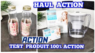 🔵HAUL ACTION 🌟 PRODUIT 100% ACTION  CARAFE FILTRANTE  #HAUL #astuces #action