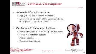 Excerpt from Continuous Code Inspection Webinar