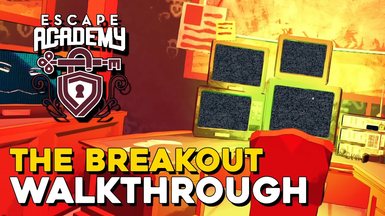 Escape Academy The Breakout Walkthrough - YouTube