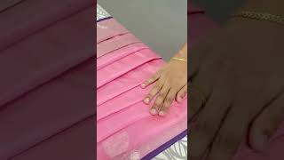 Pre pleating bride saree