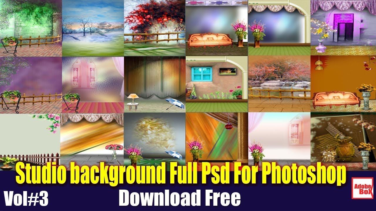 Photo Studio Background Psd Download Full