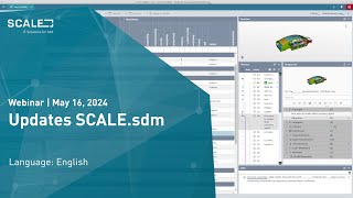 Webinar: SCALE sdm Updates | May 16, 2024