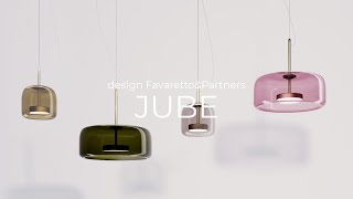 Vetreria Vistosi presents JUBE with retro charm and the elegant, delicate look of blown glass