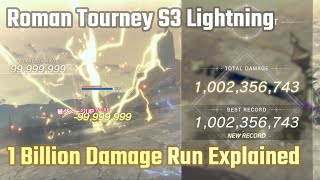 [Atelier Resleriana] Lightning Tourney 1 Billion Damage Full Breakdown