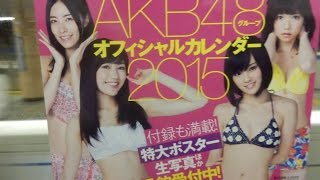 【AKB48オフィシャルカレンダー広告!!】東急3000系 ～西巣鴨駅にて～