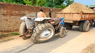 ford tractor stetting fail with help belarus tractor | tractor fail video | ford tractor