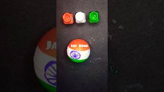 Indian flag🇮🇳 painting on ball|Independence day ball art|#shorts #painting #art #shreecraftplace
