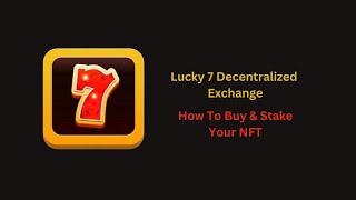 L7 DEX | How To Purchase \u0026 Stake Your NFT