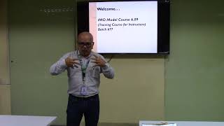 IMO Model Course 6.09: A Training Program