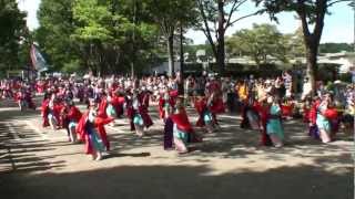 國士舞双　～2012スーパーよさこい・１日目(ＮＨＫ前ストリート)