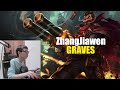 RANK 1 GRAVES - ZhangJiawen Graves vs Wukong  - Over 20 Kills - Zhang Jiawen Rank 1 Graves Guide