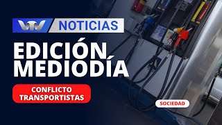 Edición Mediodía 14/11 | Hubo acuerdo entre transportistas de combustibles y el gobierno