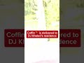 a mysterious coffin⚰️was delivered to dj khaled s residence by two people. khaled djkhaled drake