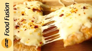 Pizzaratha Recipe By Food Fusion (Pizza + Paratha = Pizzaratha)