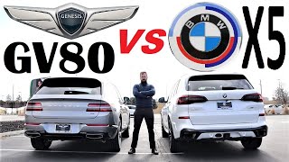 2023 BMW X5 VS 2023 Genesis GV80: Which Drives Best?