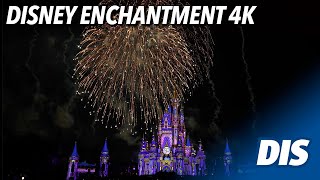Disney Enchantment Magic Kingdom  Fireworks 4K | Walt Disney World