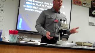 Dissecting Microscope instructions lesson
